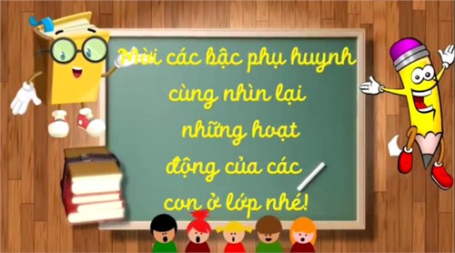 Khoảnh khắc đáng nhớ của các bạn nhỏ lớp NTD2